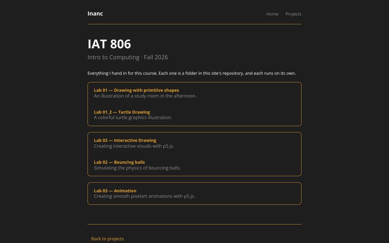 Screenshot of Inanc Sencan
